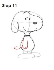 draw-snoopy-step11