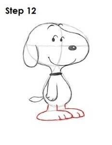 draw-snoopy-step12